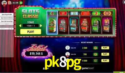 Descubra o Mundo do Cassino Online com pk8pg